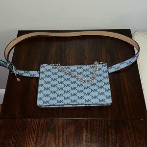 Michael Kors Coated Canvas Waist Bag